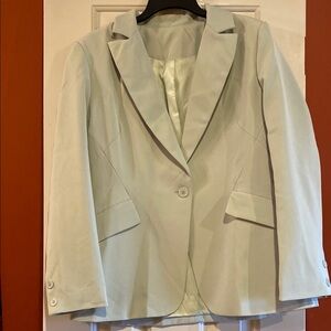 Light Green Blazer (Large)